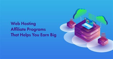Web Hosting Affiliate Program .